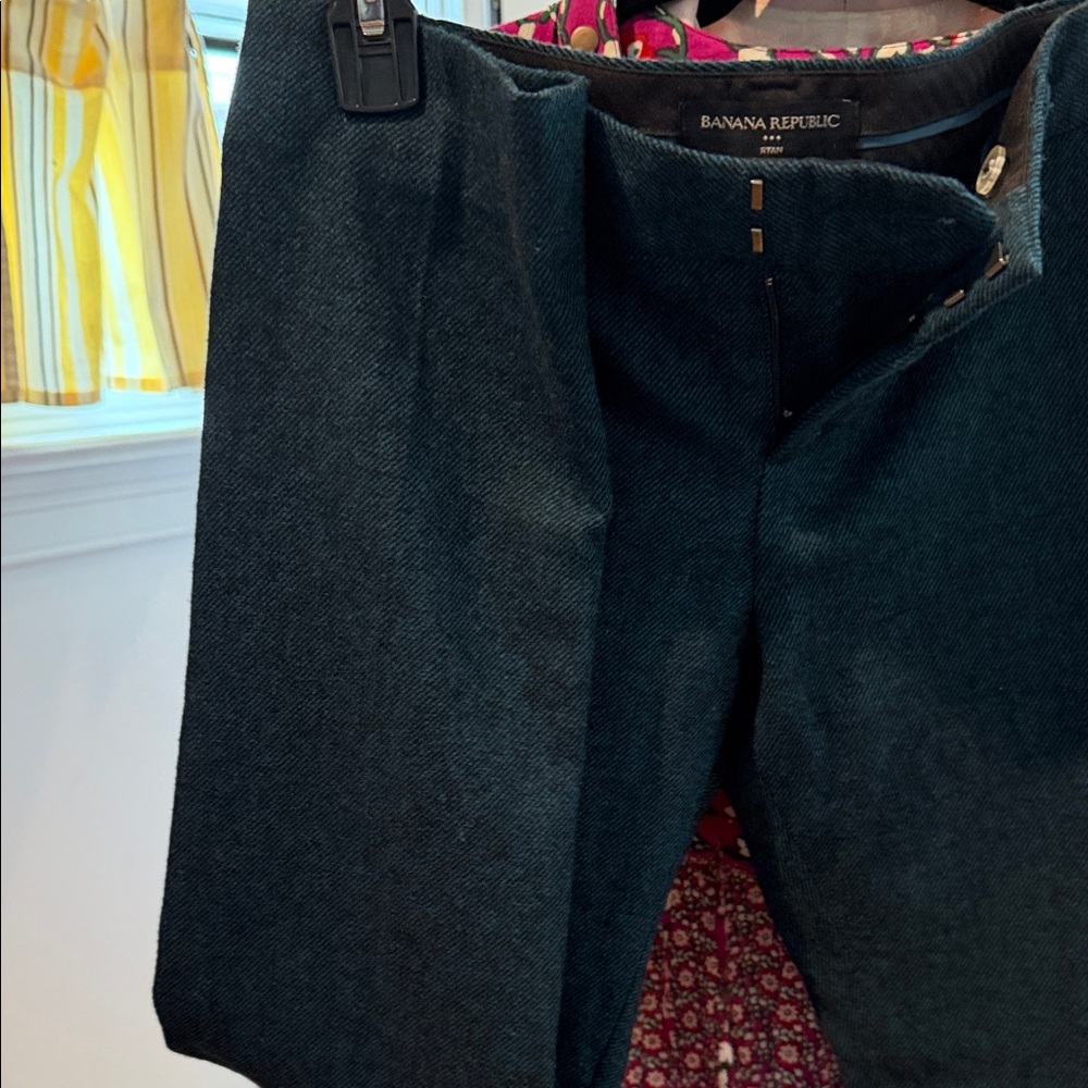 Banana Republic Charcoal Trousers